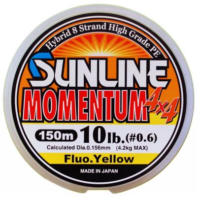 Шнур Sunline Momentum 4x4 150м 0.192мм 16Lb/7,5кг (1658.44.02)