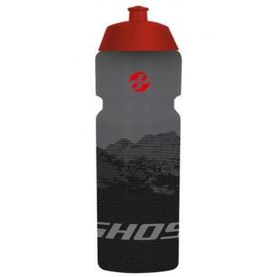 Фляга велосипедна Ghost 750 мл Black/Red (17144)