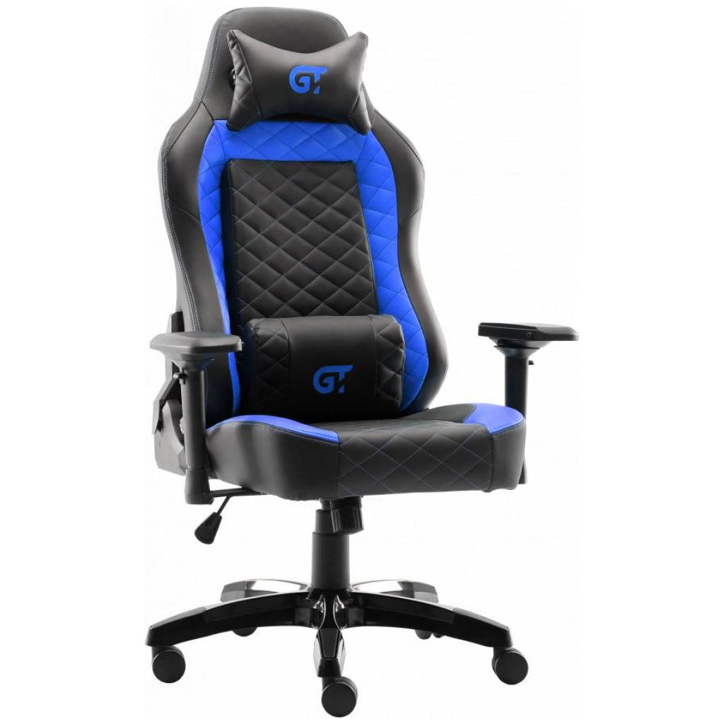 Крісло ігрове GT Racer X-2605-4D Black/Blue