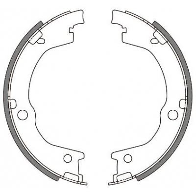 Гальмівні колодки REMSA 4644.00