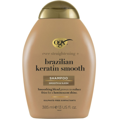 Шампунь OGX Brazilian Keratin Smooth для зміцнення волосся 385 мл (0022796976017)