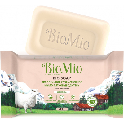 Засіб для видалення плям BioMio Bio-soap Без запаху 200 г (4603014012043)