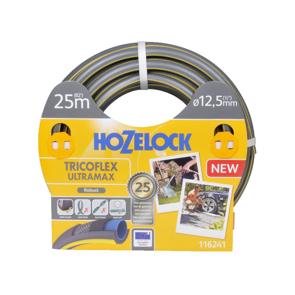 Шланг для поливу HoZelock d12,5мм 25м Tricoflex Ultraмax (7057)