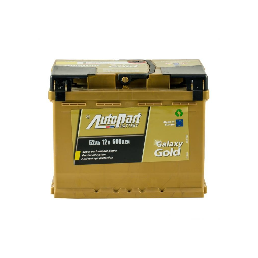 Акумулятор автомобільний AutoPart 62 Ah/12V Galaxy Gold Ca-Ca (ARL062-GG1)