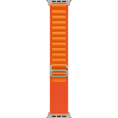 Ремінець до смарт-годинника Apple 49mm Alpine Loop - Large Orange (MQE13ZM/A)