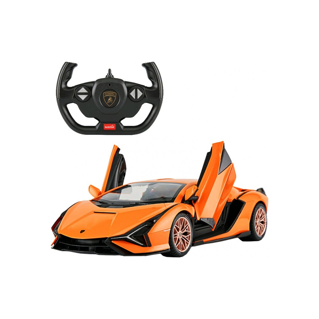 Радіокерована іграшка Rastar Lamborghini Sian 1:14 помаранчевий (97760 orange)