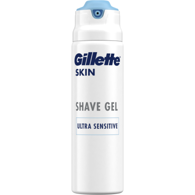 Гель для гоління Gillette Skin Ultra Sensitive 200 мл (7702018604104)