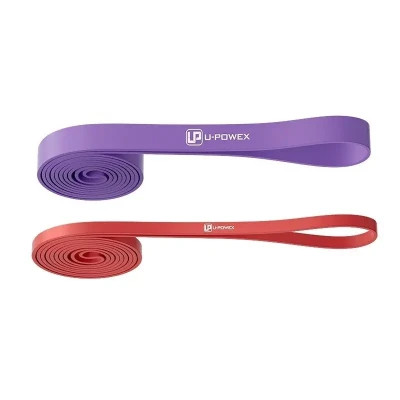 Еспандер U-Powex петлі UP_1072 Power Band набір 2шт Red/Purple (UP_1072_2in_R/P)