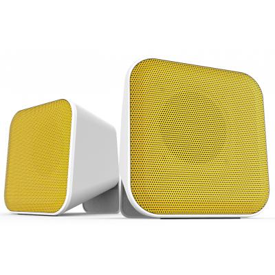 Акустична система Speedlink SNAPPY Stereo Speakers, white-yellow (SL-810002-WEYW)