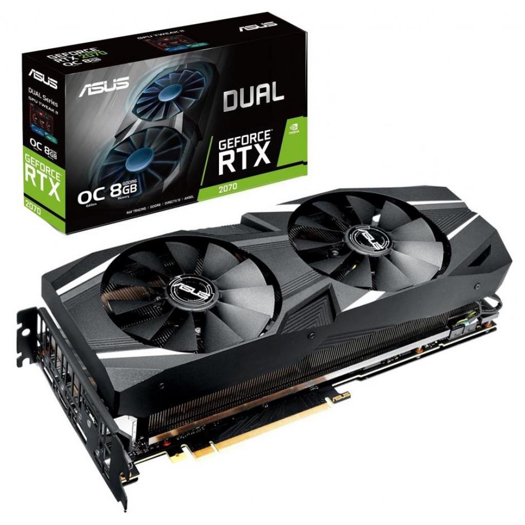 Відеокарта ASUS GeForce RTX2070 8192Mb DUAL OC (DUAL-RTX2070-O8G)