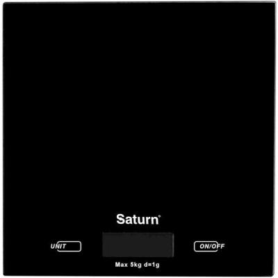 Ваги кухонні Saturn ST-KS7810 black