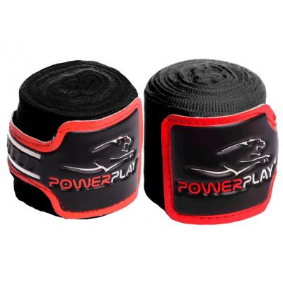 Бинт для спорту PowerPlay 3046 4 м Black (PP_3046_4m_Black)