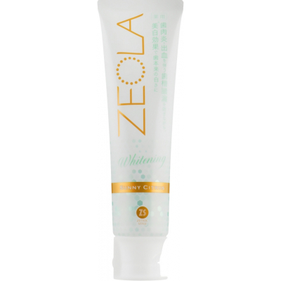 Зубна паста Zettoc Zeola White Sunny Citrus Сонячний цитрус 95 г (4582118954377)