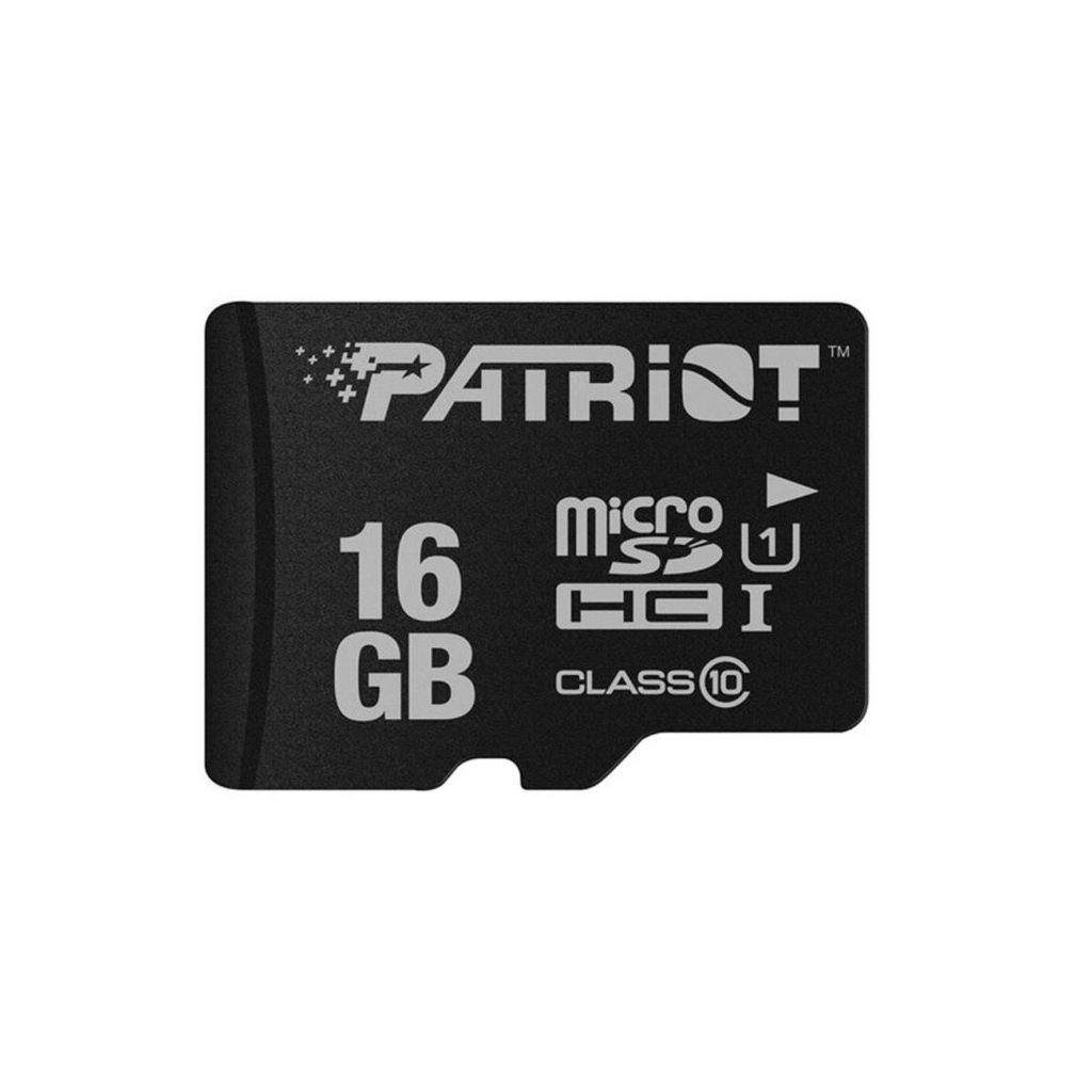 Карта пам'яті Patriot 16GB microSDHC class 10 UHS-I LX (PSF16GMDC10)