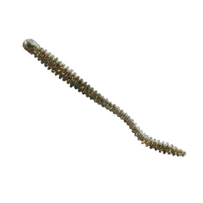 Силікон рибальський Nomura Glitter Rib Worm 120мм 3,5гр. цвет-035 (gold glitter back) 6 (NM71003512)