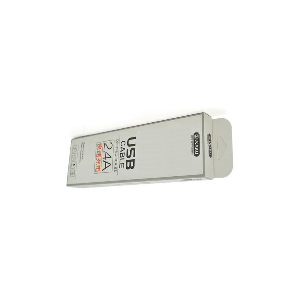 Дата кабель USB 2.0 AM to Micro 5P 1.0m KSC-028 JINDIAN Black 2.4A iKAKU (KSC-028-B-M)