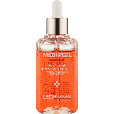 Сироватка для обличчя Medi-Peel Luxury Royal Rose Ampoule Антивікова з трояндою 100 мл (8809409348445)