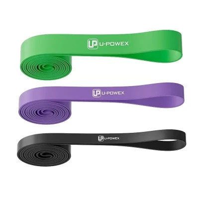 Еспандер U-Powex петлі UP_1073 Power Band набір 3шт Black/Purple/Green (UP_1073_3in_B/P/G)