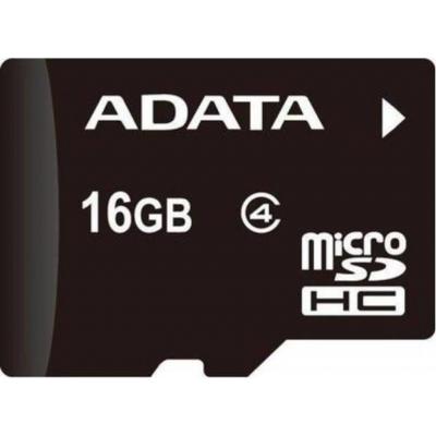 Карта пам'яті ADATA 16GB microSDHC Class 4 (AUSDH16GCL4-R)