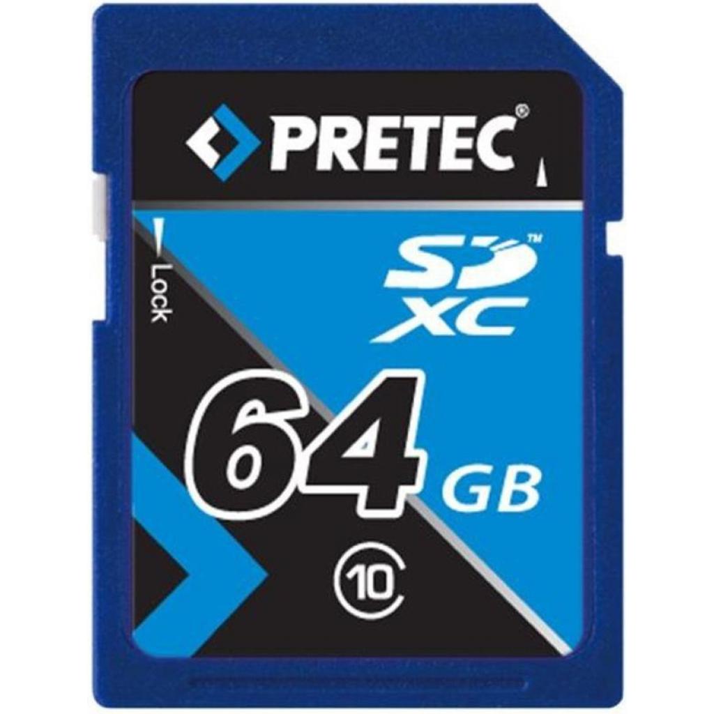 Карта пам'яті Pretec 64GB SDXC Class10 USH-I (SXSD064G)