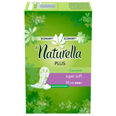 Щоденні прокладки Naturella Camomile Plus 58 шт (4015400713784)