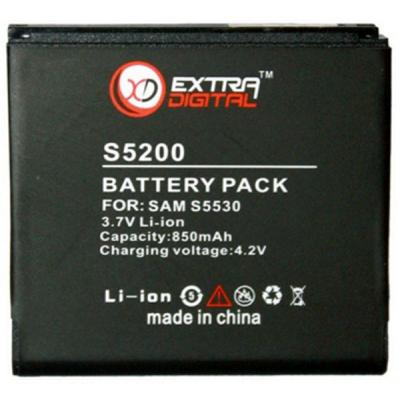 Акумуляторна батарея для телефону Extradigital Samsung GT-S5200 (850 mAh) (DV00DV6129)