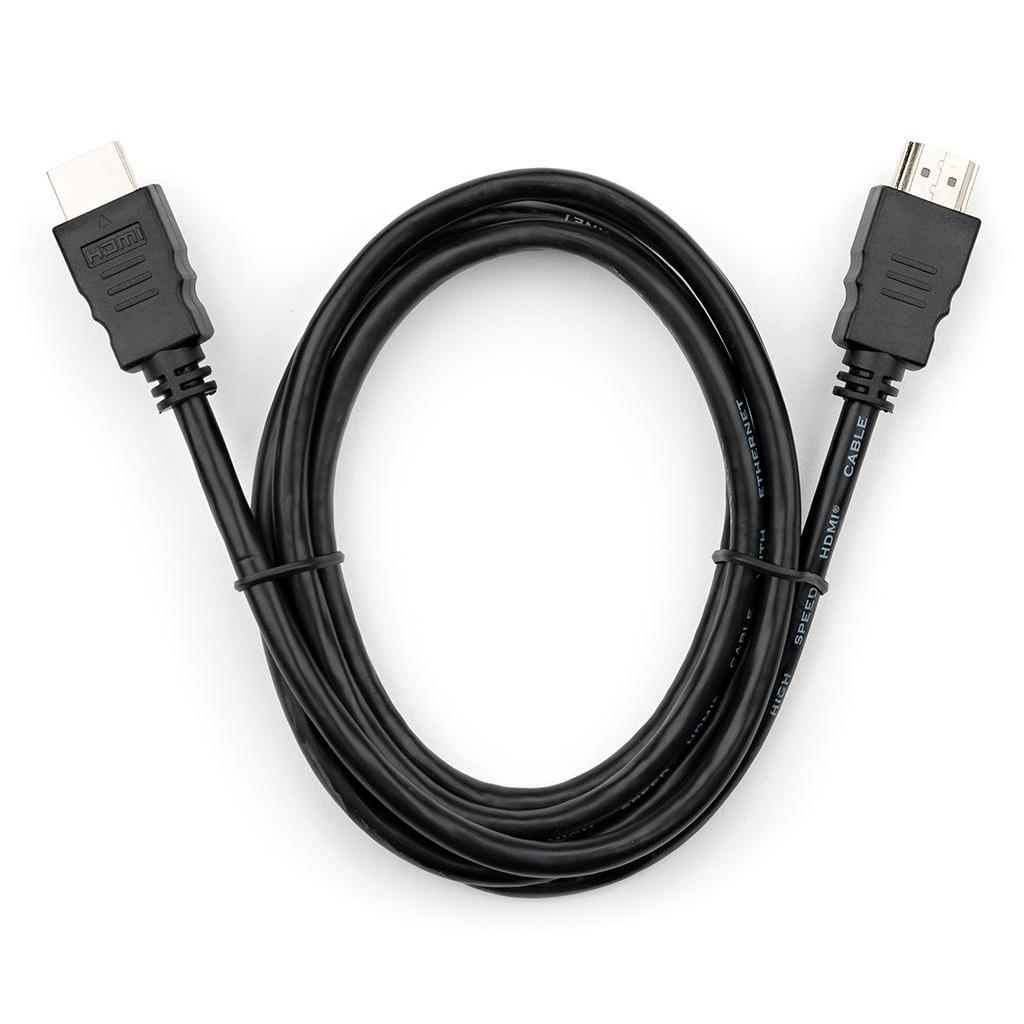 Кабель мультимедійний HDMI to HDMI 1.5 m V2.0 Vinga (VCPDCHDMIMM1.5BK)