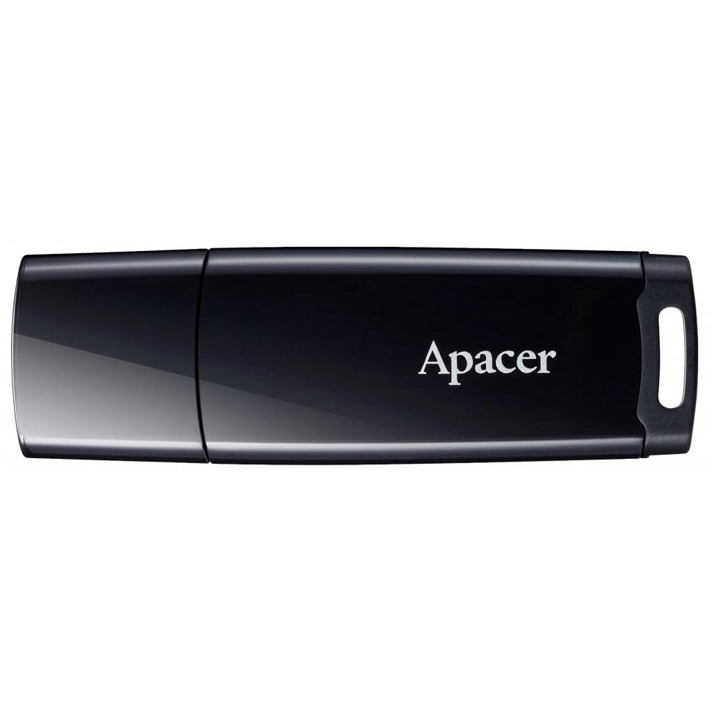 USB флеш накопичувач Apacer 8GB AH336 Black USB 2.0 (AP8GAH336B-1)