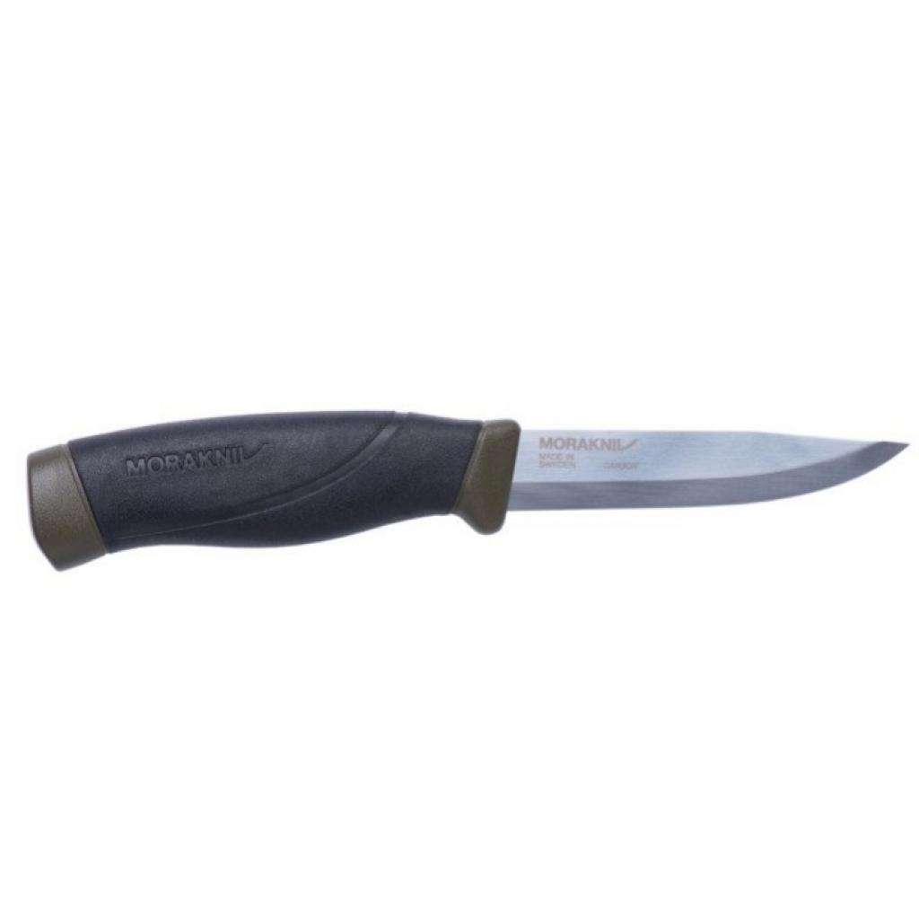 Ніж Morakniv Companion Heavy Duty MG черно-зеленый, углеродистая (12210)