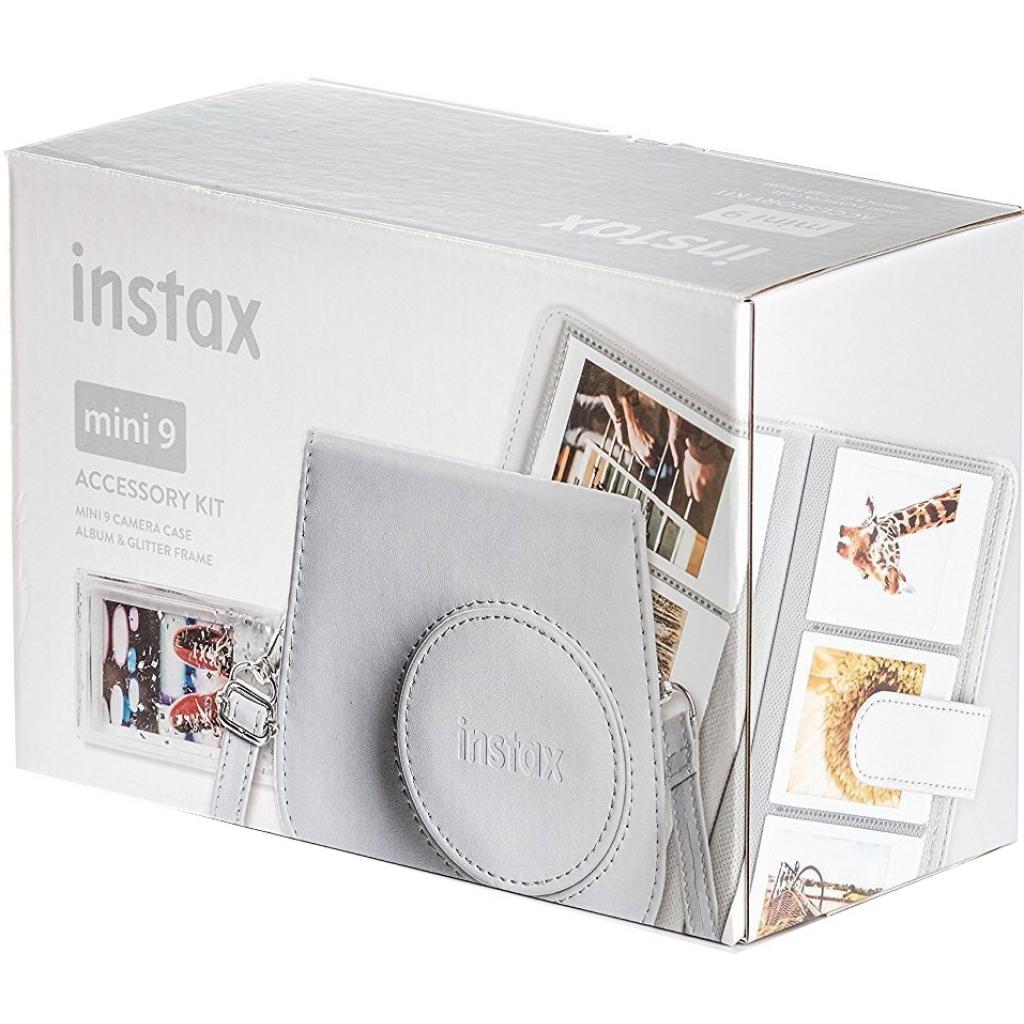 Набір аксесуарів до фотокамери Fujifilm INSTAX ACCESSORY BUNDLE Smokey White (чехол, фоторамка и фот (70100138065)