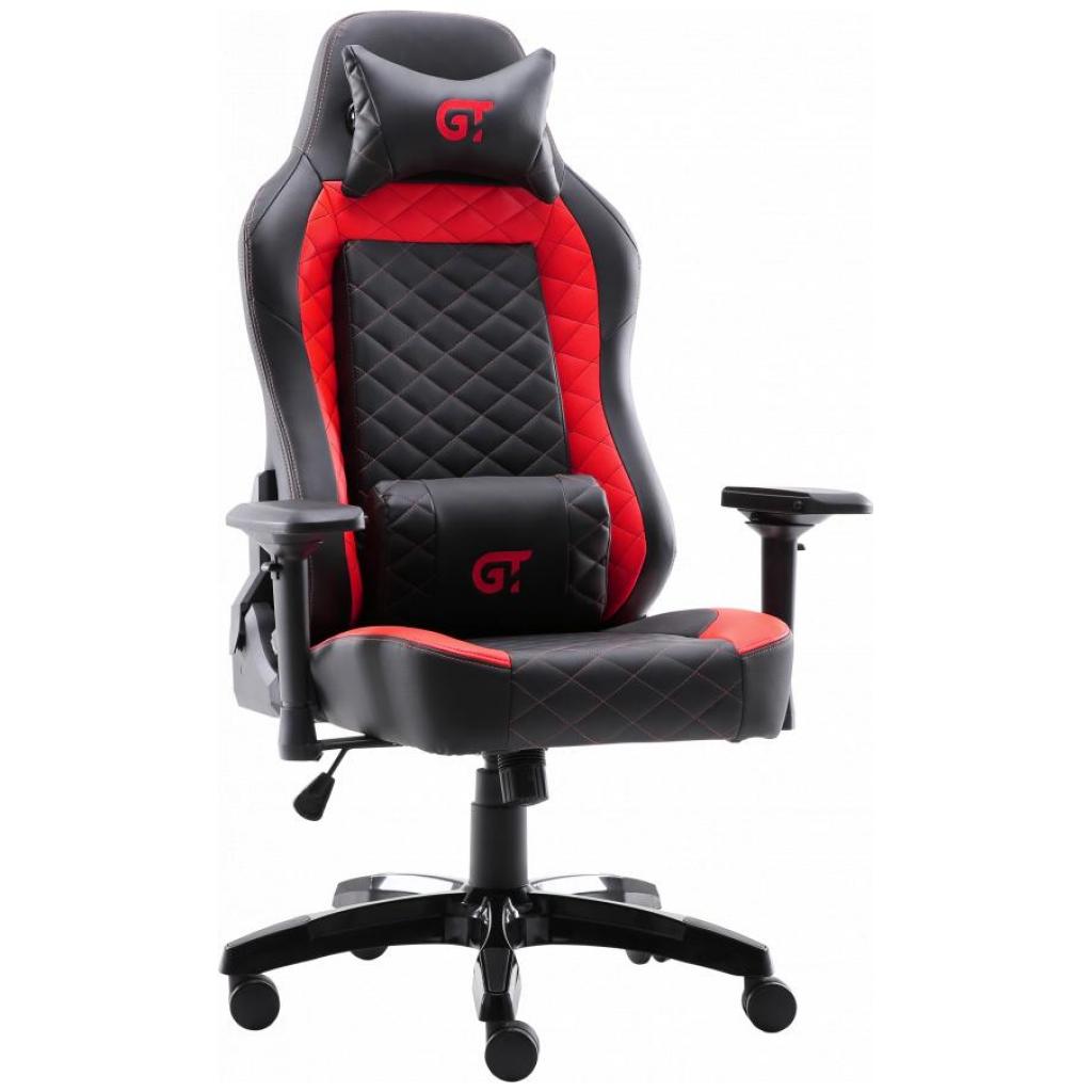 Крісло ігрове GT Racer X-2605-4D Black/Red