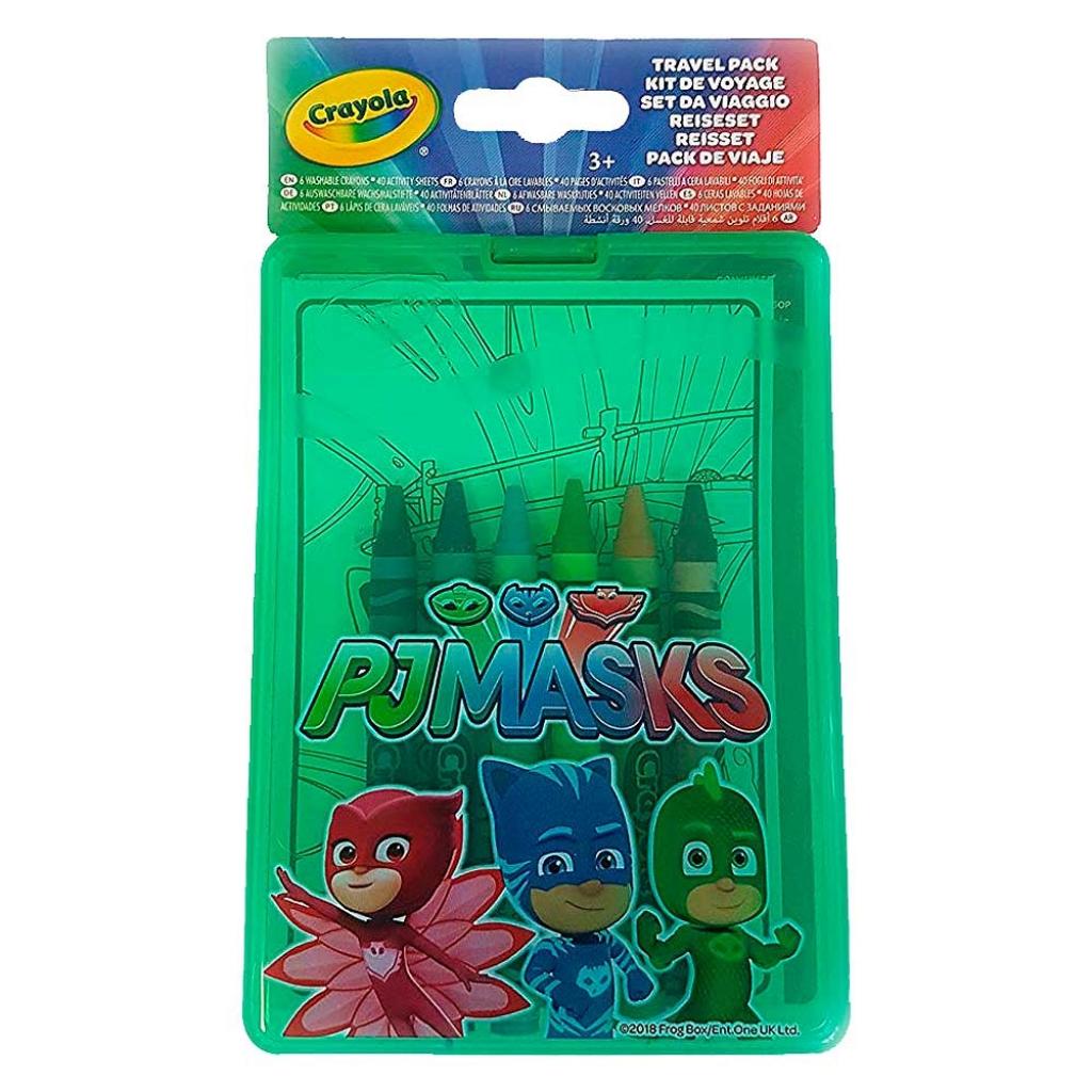 Набір для творчості Crayola PJ Masks розмальовка та крейда (04-0440)