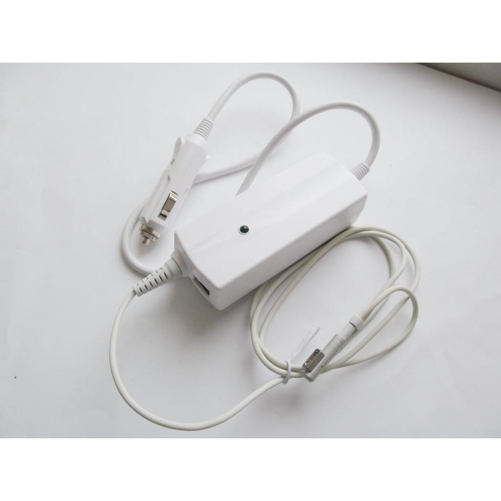 Блок живлення до ноутбуку AlSoft [car 12В-24В] Apple 85W 18.5V, 4.6A, MagSafe + 2*USB (A40291)