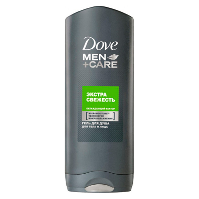 Гель для душу Dove Men+Care Екстрасвіжість 250 мл (8717644598849)