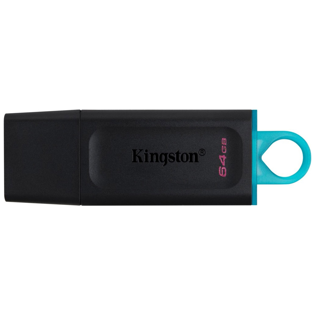 USB флеш накопичувач Kingston 64GB DataTraveler Exodia Black/Teal USB 3.2 (DTX/64GB)