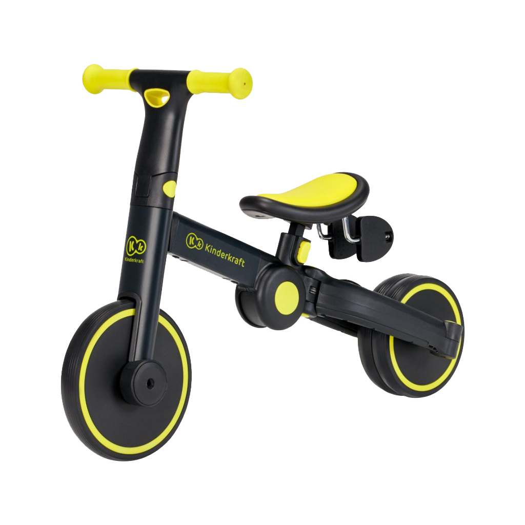 Дитячий велосипед Kinderkraft 3 в 1 4TRIKE Black Volt (KR4TRI00BLK0000) (5902533916023)