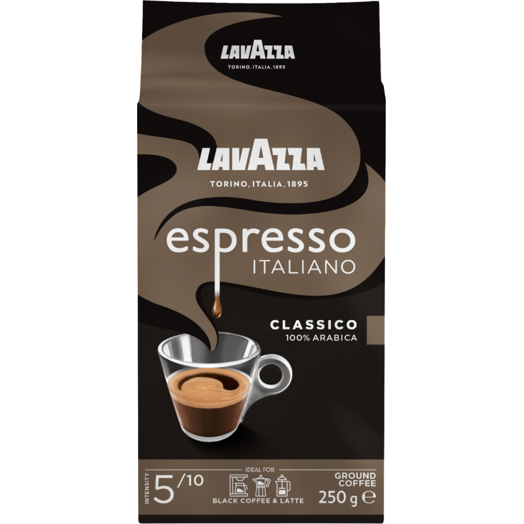 Кава Lavazza Espresso мелена 250 г (8000070018808)