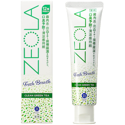 Зубна паста Zettoc Zeola White Fresh Breath 95 г (4582118952182)