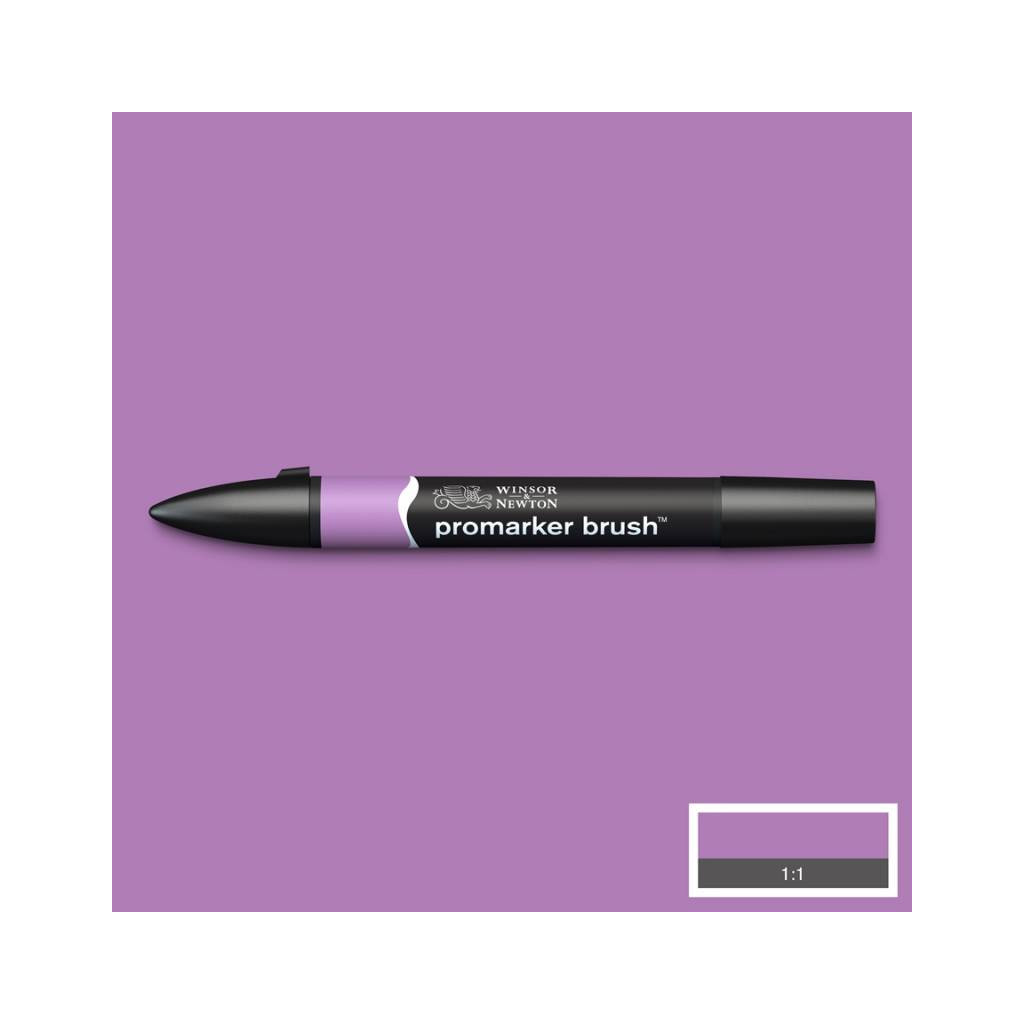 Маркер Winsor&Newton двосторонній Brushmarker, (V626) Аметист (884955043011)