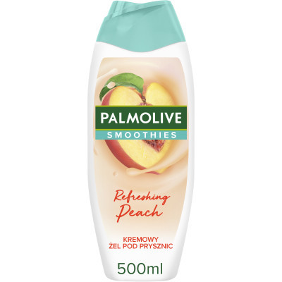 Гель для душу Palmolive Smoothies Освіжаючий персик Зволожувальний 500 мл (8718951593343)