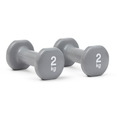 Гантель Reebok Dumbbells RAWT-16152 сірий Уні 2 кг (885652018234)