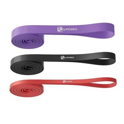 Еспандер U-Powex петлі UP_1073 Power Band набір 3шт Red/Black/Purple (UP_1073_3in_R/B/P)