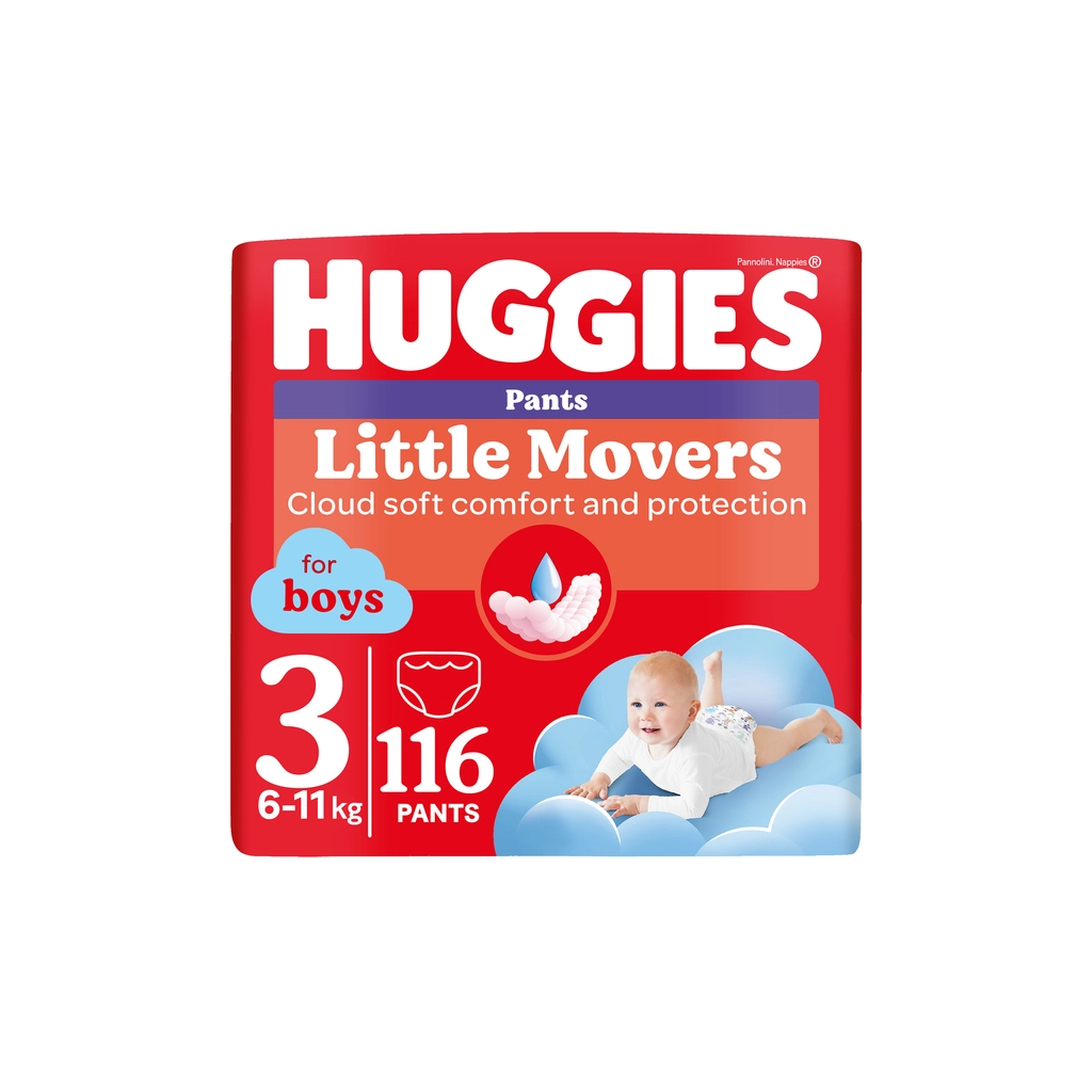 Підгузок Huggies Pants 3 M-Pack (6-11 кг) для хлопчиків 116 шт (5029054568026)