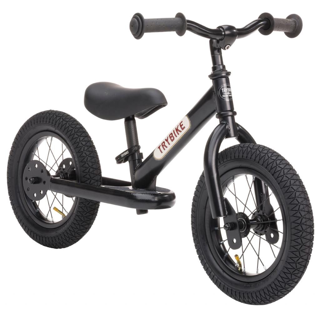 Біговел Trybike двоколісний Чорний (TBS-2-BLK-ALL)