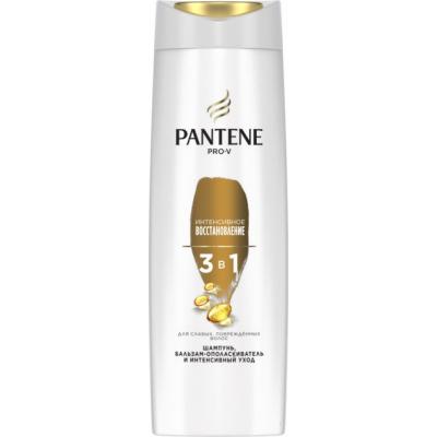 Шампунь Pantene Pro-V 3 в 1 Інтенсивне відновлення 360 мл (8001090673404/8001090582607)