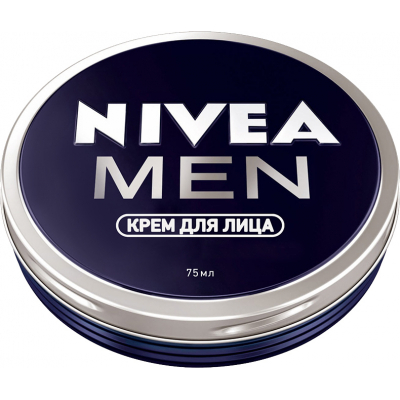 Крем для обличчя Nivea Men для чоловічої шкіри з вітаміном Е 75 мл (4005800116445)