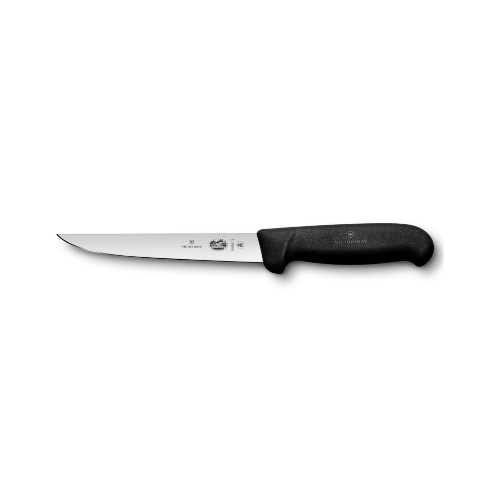 Кухонний ніж Victorinox Fibrox Boning 12 см Black (5.6003.12)