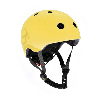 Шолом Scoot&Ride LED 51-55 см S/M Lemon (SR-190605-LEMON)