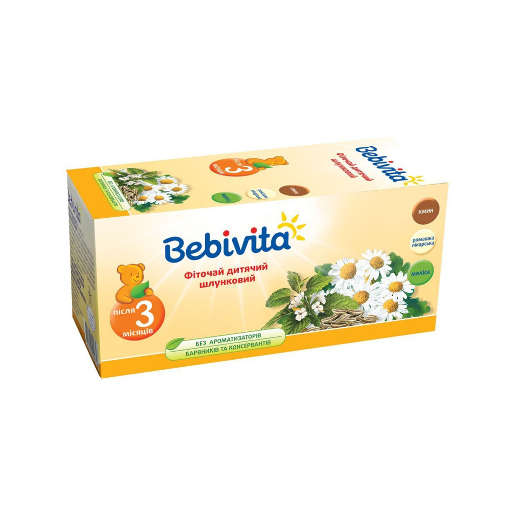 Дитячий чай Bebivita шлунковий, 30 г (4820025490602)