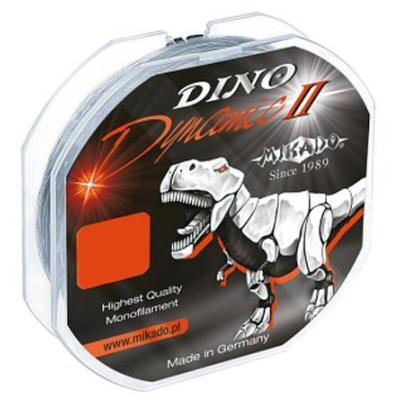 Волосінь Mikado Dino Dynamic II 30 м 0,14 мм 3,2 кг Grey (ZLC2-014-P)